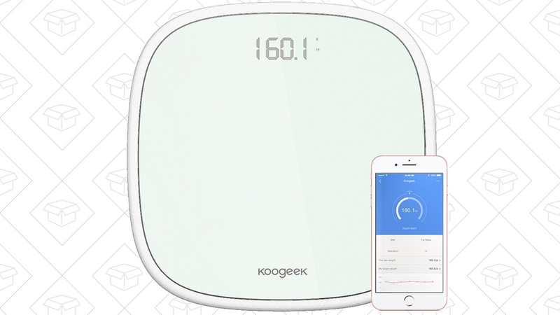 Koogeek Smart Scale, $25 with code FYYH6QQG